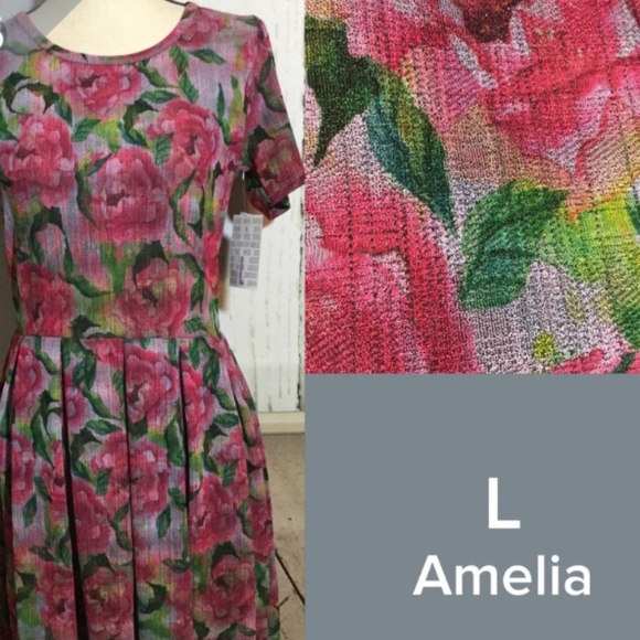 LuLaRoe Dresses & Skirts - LuLaRoe Amelia Dress